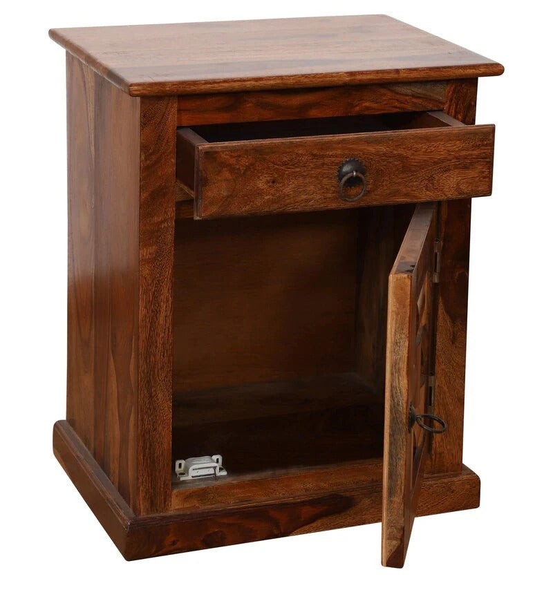Sheesham Furniture: Solid Wood Oak finished Side Table