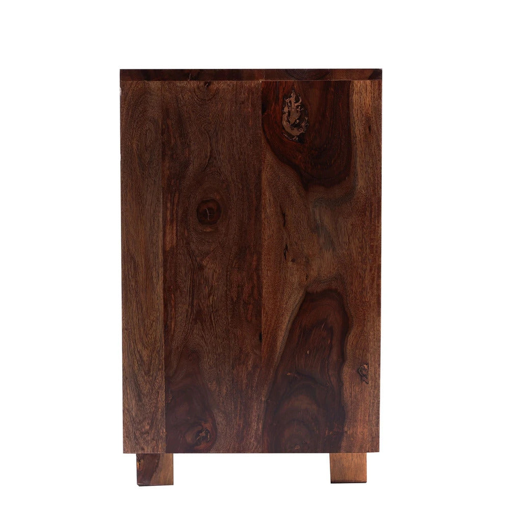 Sheesham Furniture:- Two Drawer Side Table