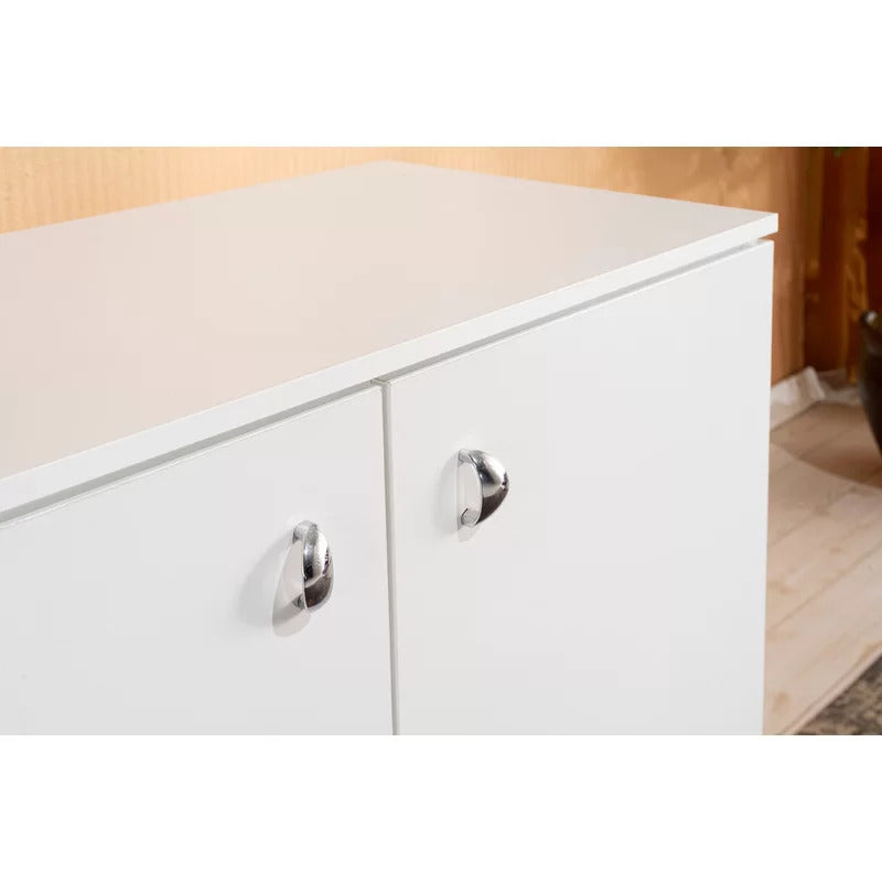 Shoe Rack: 12 Pair Shoe Storage Cabinet