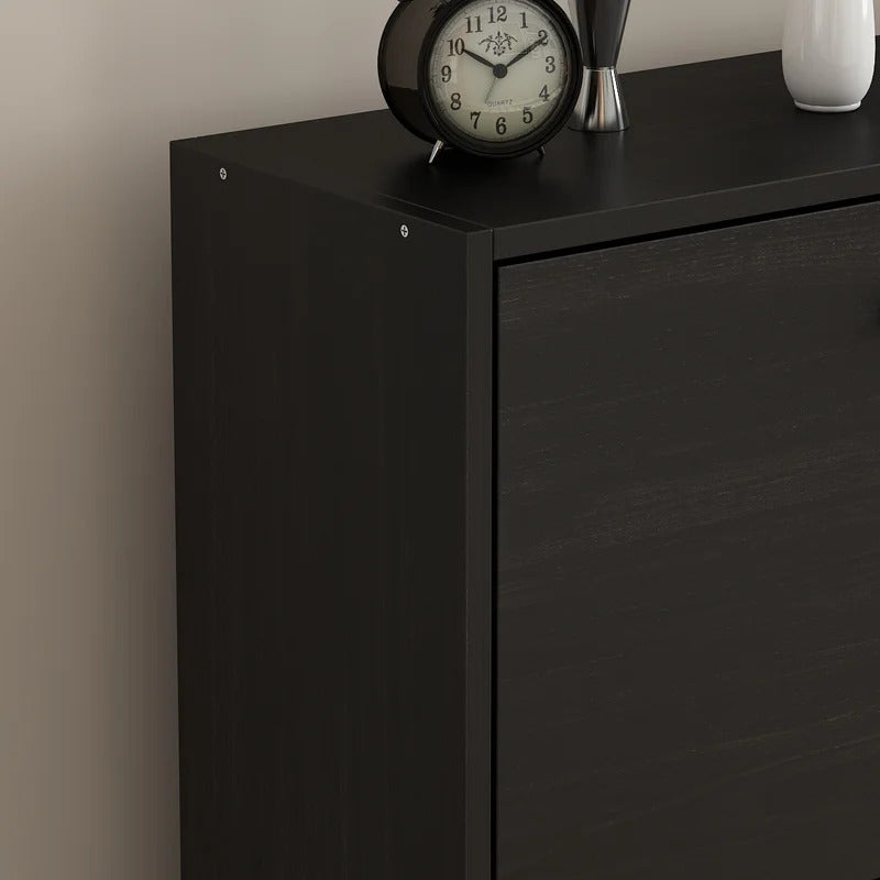 Shoe Rack: 12 Pair Shoe Storage Cabinet