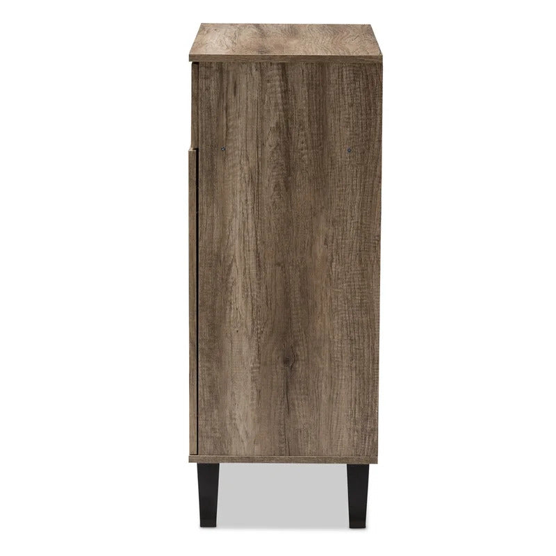 Shoe Rack: 12 Pair Shoe Storage Cabinet