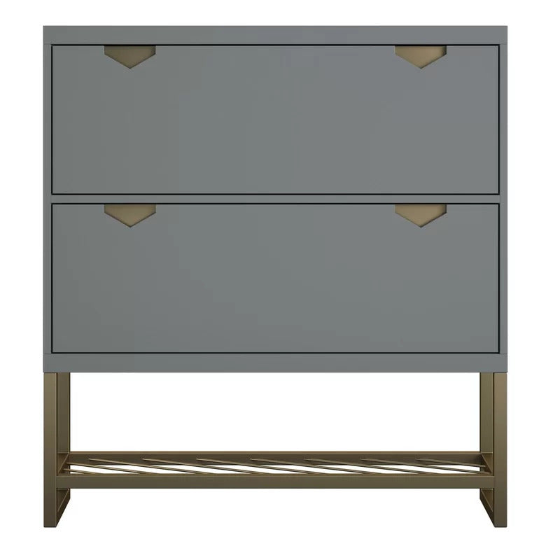 Shoe Rack: 12 Pair Shoe Storage Cabinet