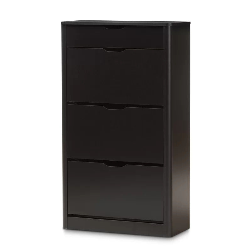 Shoe Rack: 12 Pair Shoe Storage Cabinet