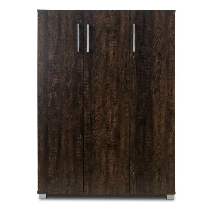 Shoe Rack: 14 Pair Shoe Storage Cabinet