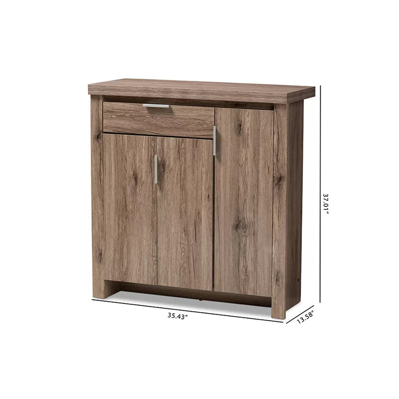 Shoe Rack: 15 Pair Shoe Storage Cabinet