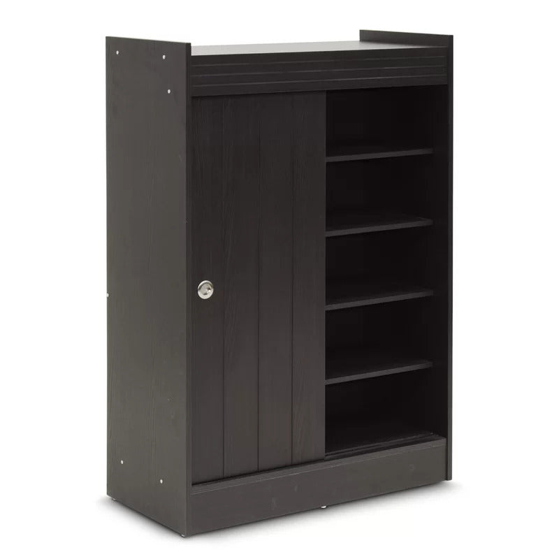Shoe Rack: 18 Pair Shoe Storage Cabinet