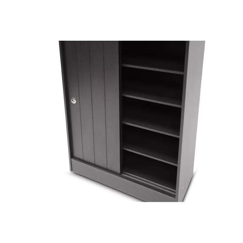 Shoe Rack: 18 Pair Shoe Storage Cabinet