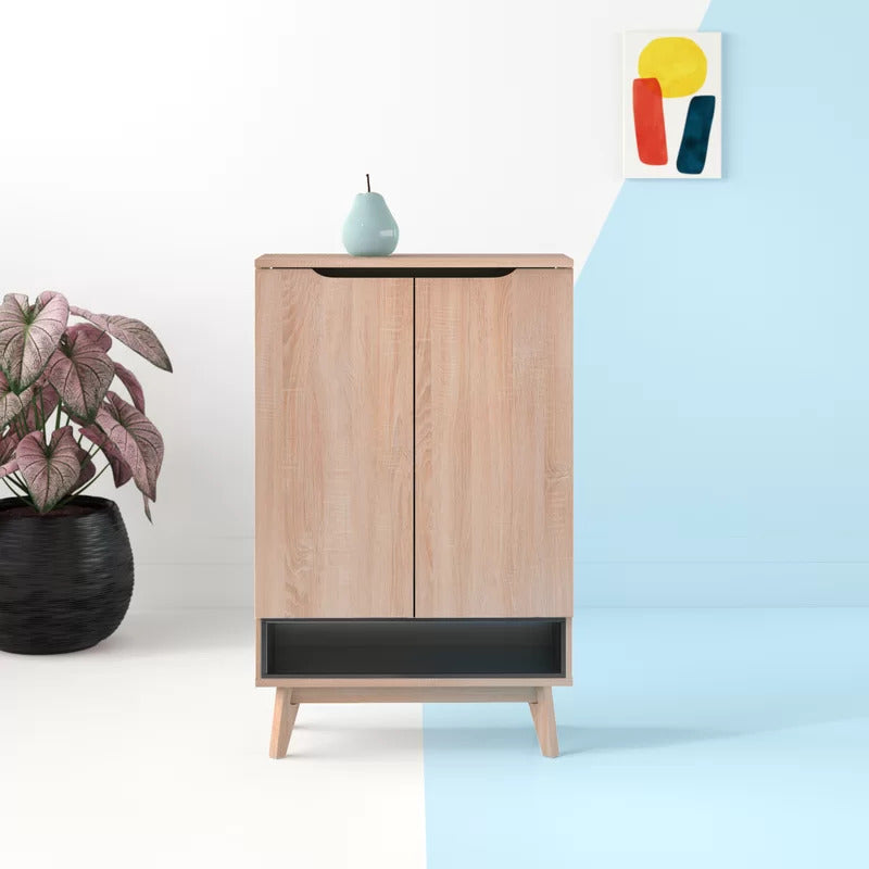 Shoe Rack: 18 Pair Shoe Storage Cabinet