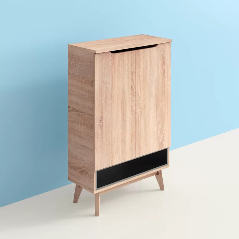 Shoe Rack: 18 Pair Shoe Storage Cabinet