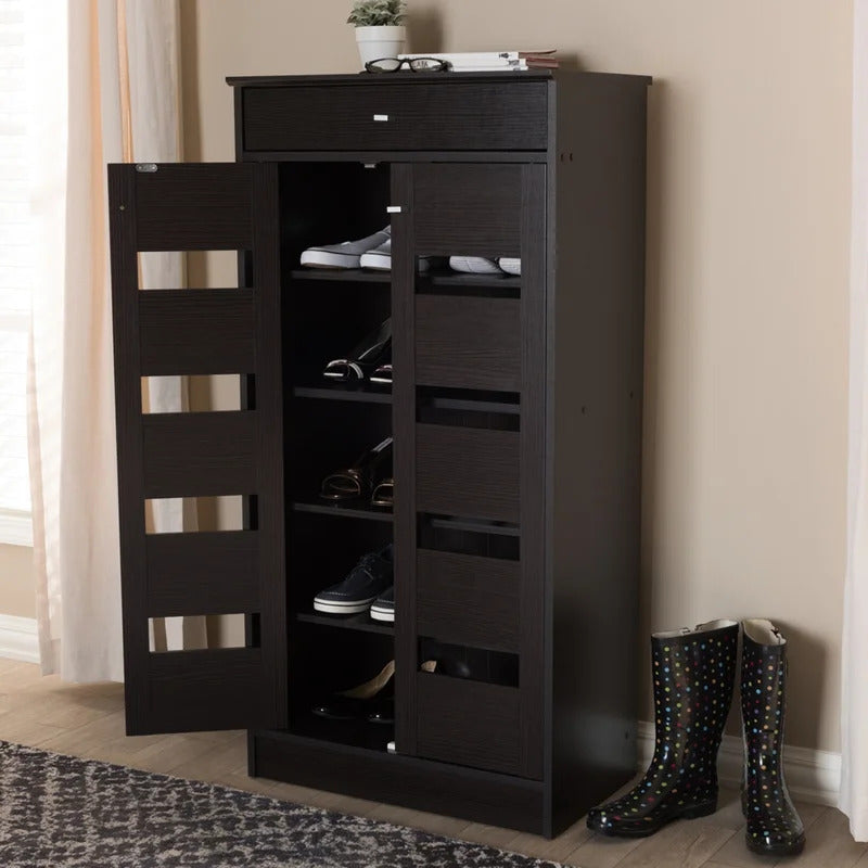 Shoe Rack: 20 Pair Shoe Storage Cabinet