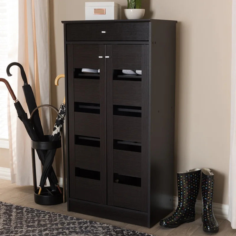 Shoe Rack: 20 Pair Shoe Storage Cabinet