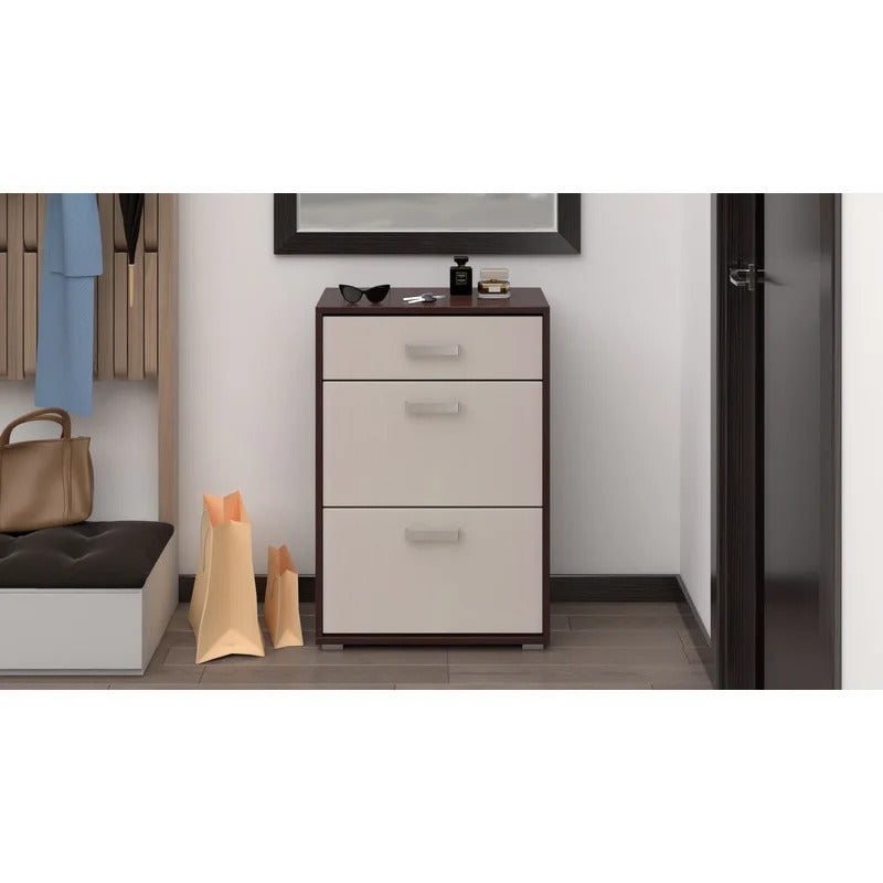 Shoe Rack: 21 Pair Shoe Storage Cabinet
