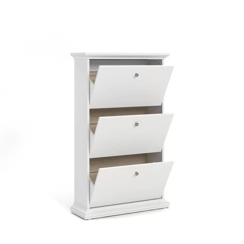 Shoe Rack: 21 Pair Shoe Storage Cabinet