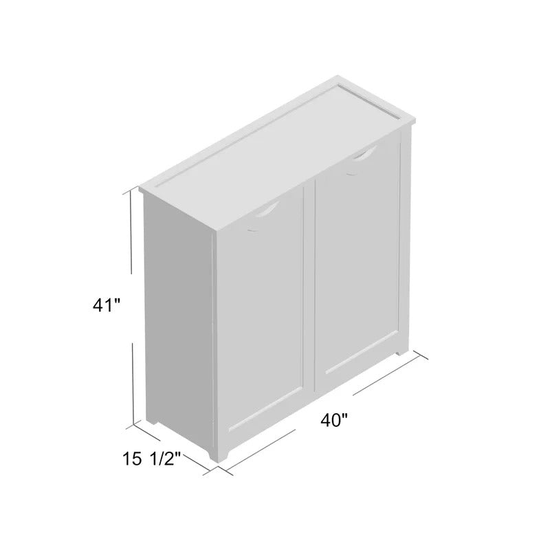 Shoe Rack: 38 Pair Shoe Storage Cabinet