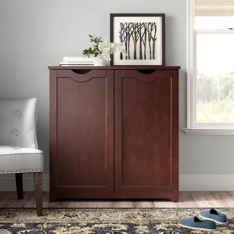 Shoe Rack: 38 Pair Shoe Storage Cabinet