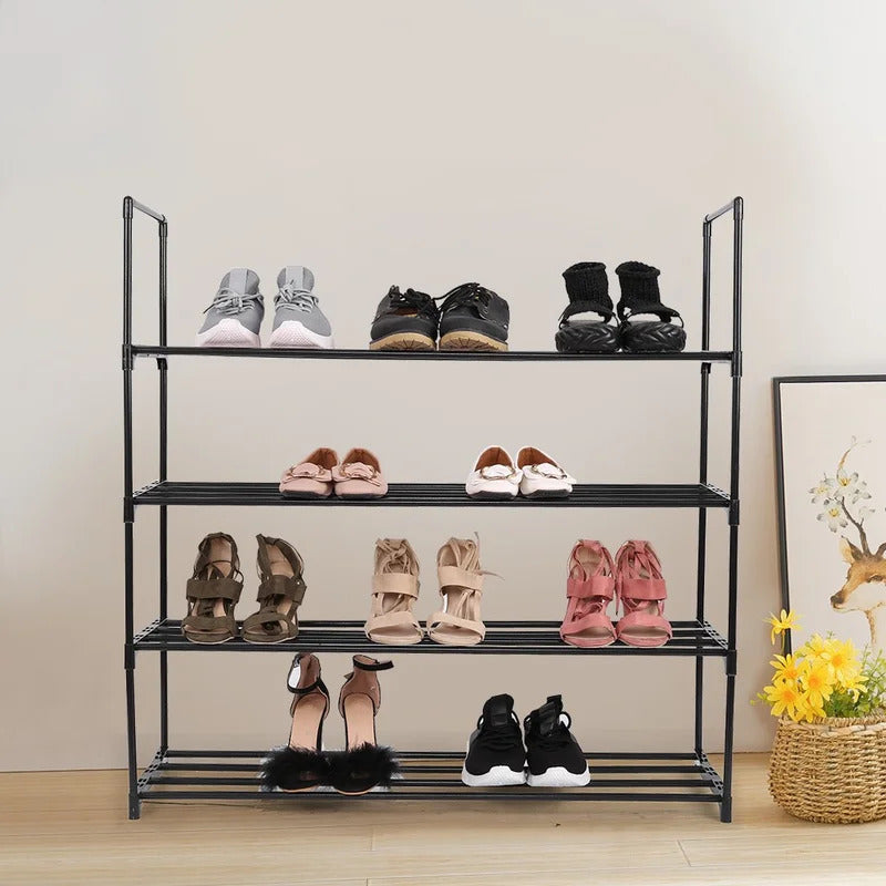 Shoe Rack: 4-Layer Storage Rack