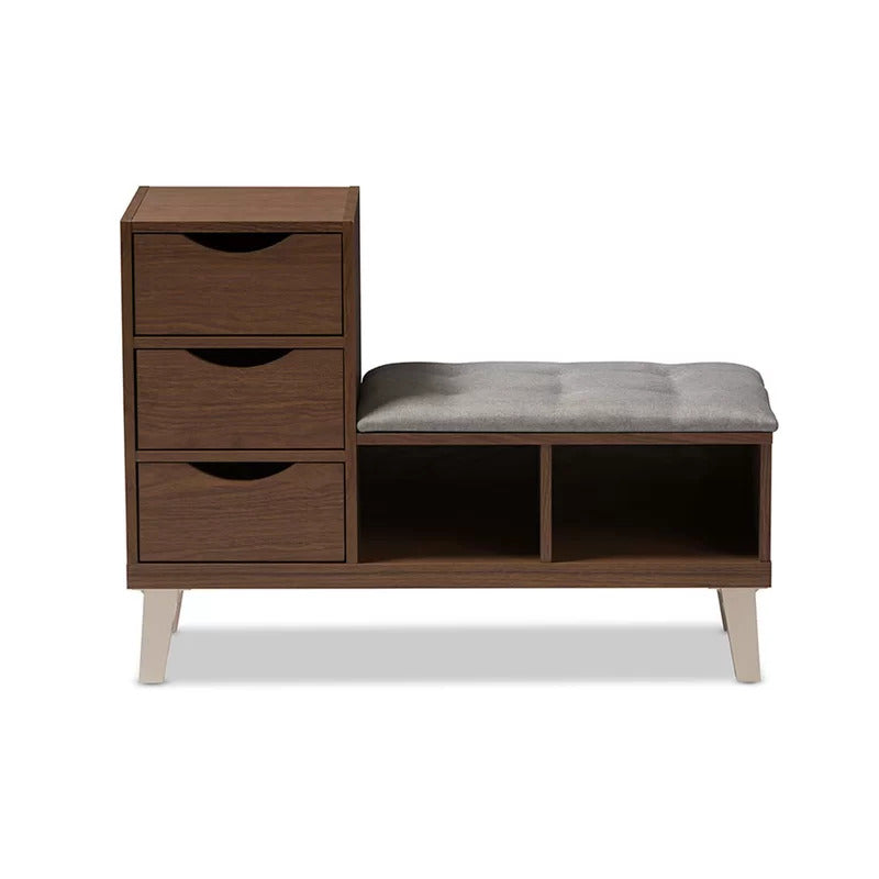 Shoe Rack: 6 Pair Shoe Storage Cabinet
