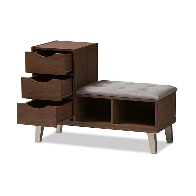 Shoe Rack: 6 Pair Shoe Storage Cabinet