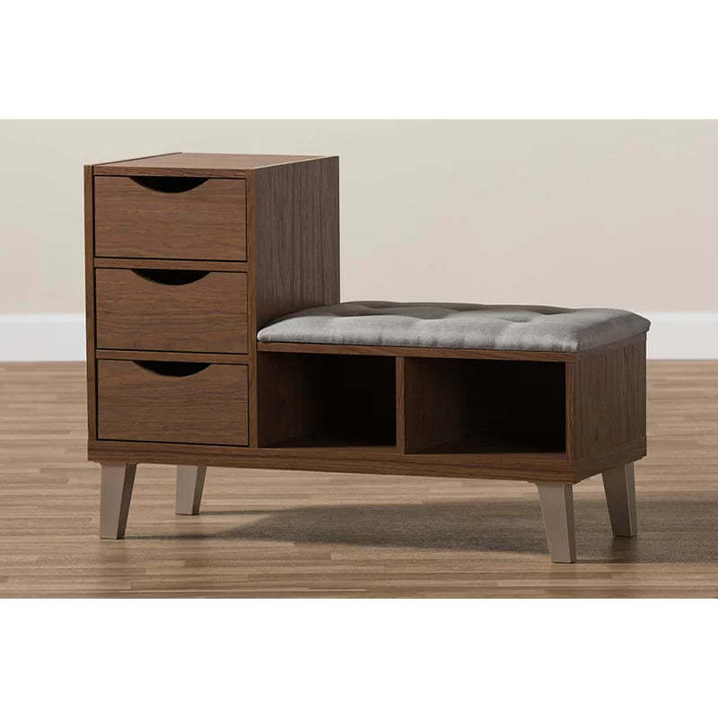 Shoe Rack: 6 Pair Shoe Storage Cabinet