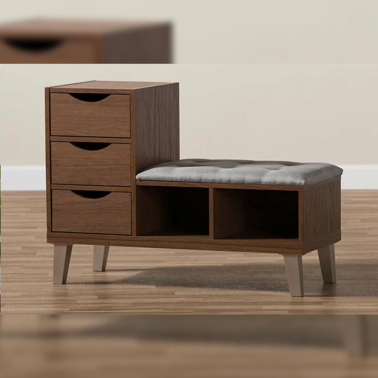 Shoe Rack 6 Pair Shoe Storage Cabinet