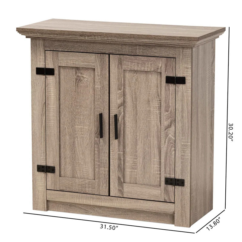 Shoe Rack: 9 Pair Shoe Storage Cabinet