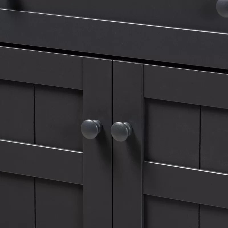 Shoe Rack: Modern and Contemporary 15 Pair Shoe Storage Cabinet