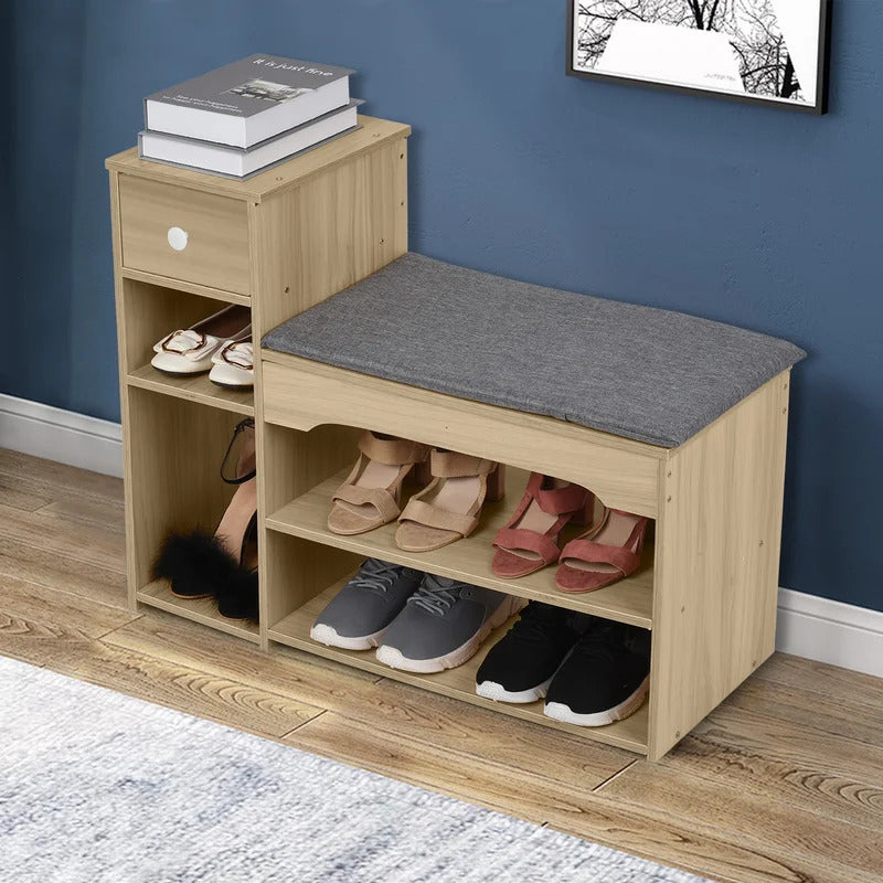 Shoe Rack: Storage Stool Fashion Sofa Bench Change Shoe Bench Shoe Rack