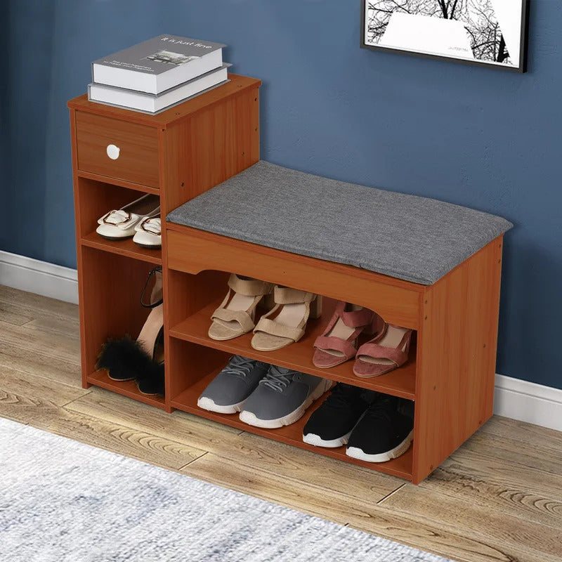 Shoe Rack: Storage Stool Fashion Sofa Bench Change Shoe Bench Shoe Rack