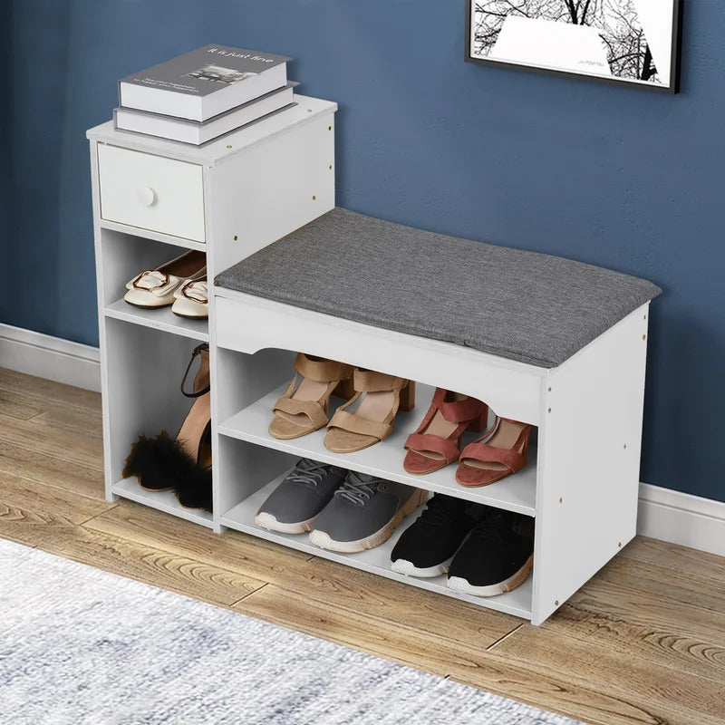 Shoe Rack: Storage Stool Fashion Shoe Rack
