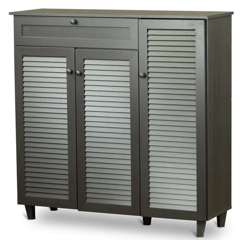 Shoe Rack: Wood Shoe Storage Cabinet