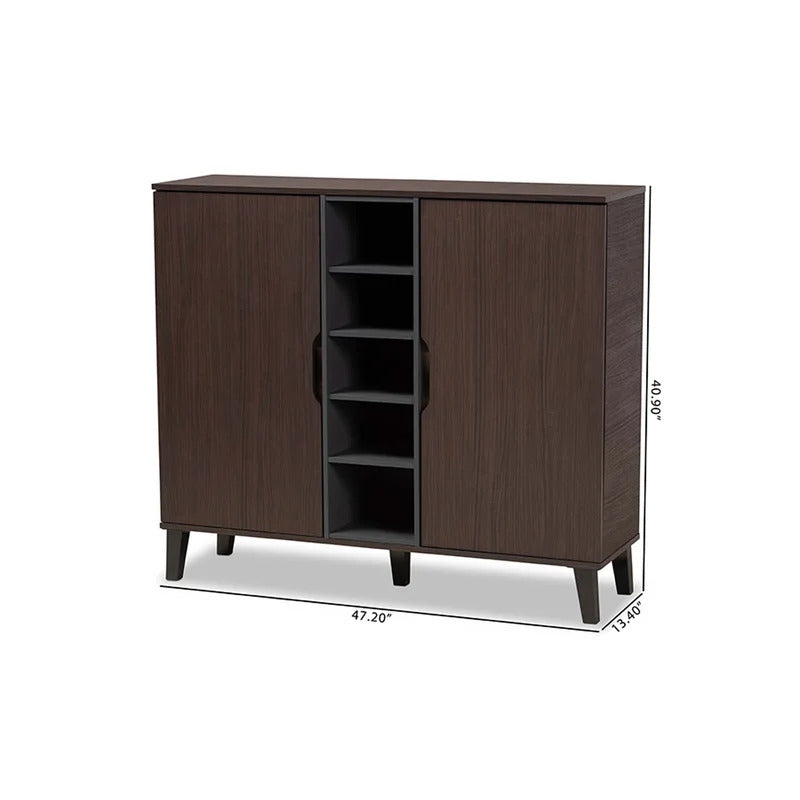 Shoe Rack: Wooden Shoe Storage Cabinet