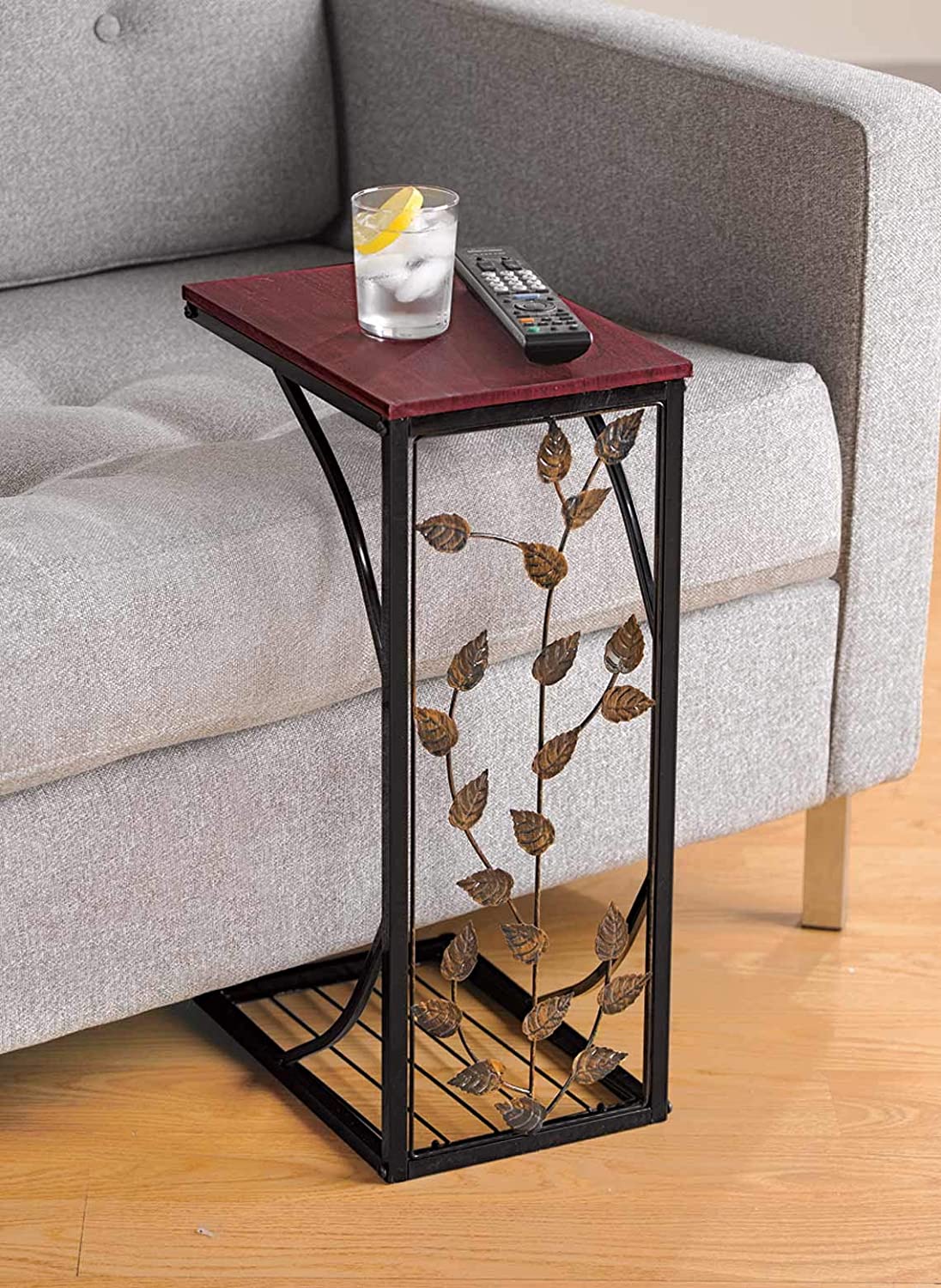 Side Table Keep Snacks, Drinks Books & Phone At Easy Reach