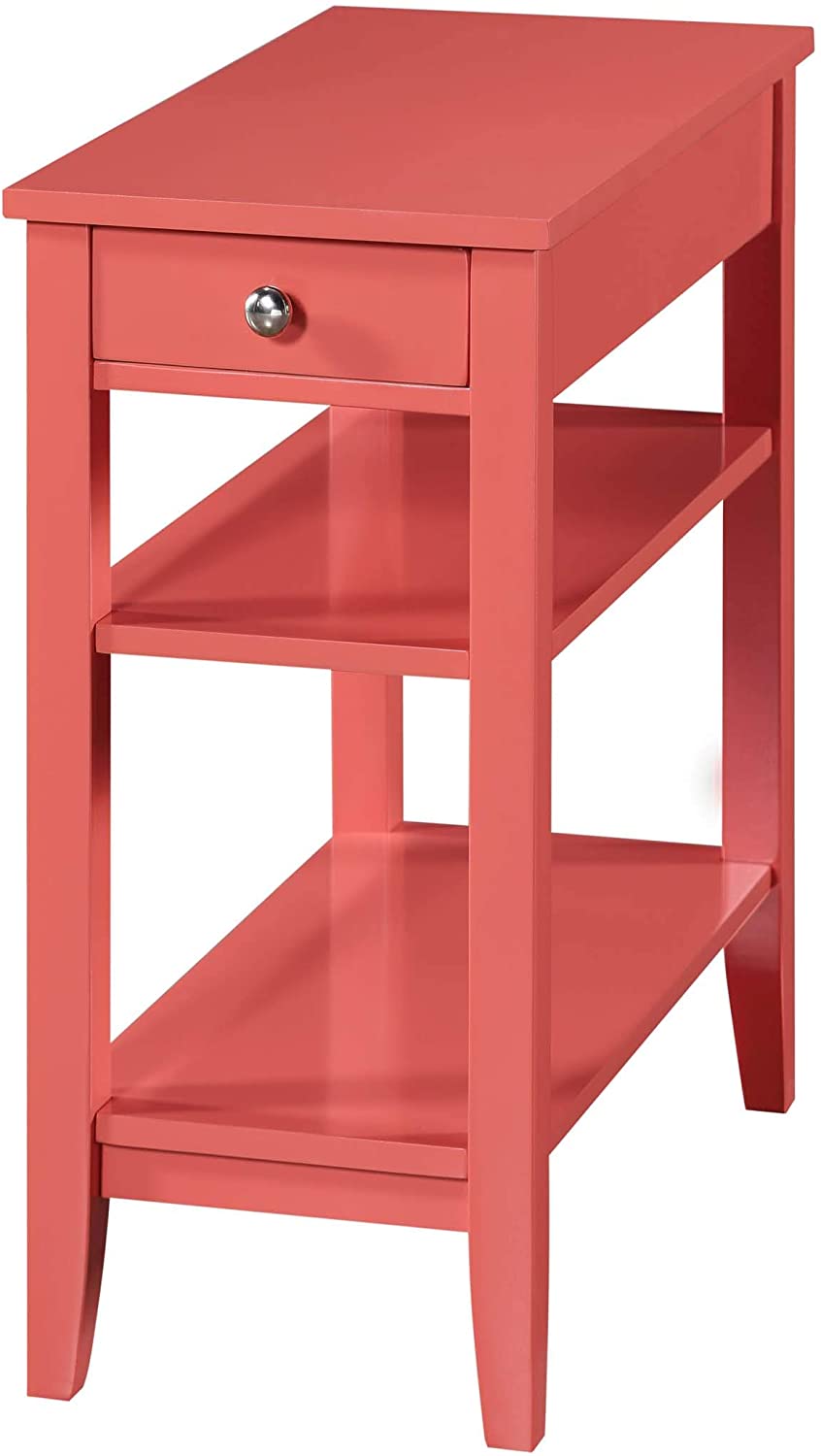 Side Tables : American Heritage Three Tier End Table with Drawer