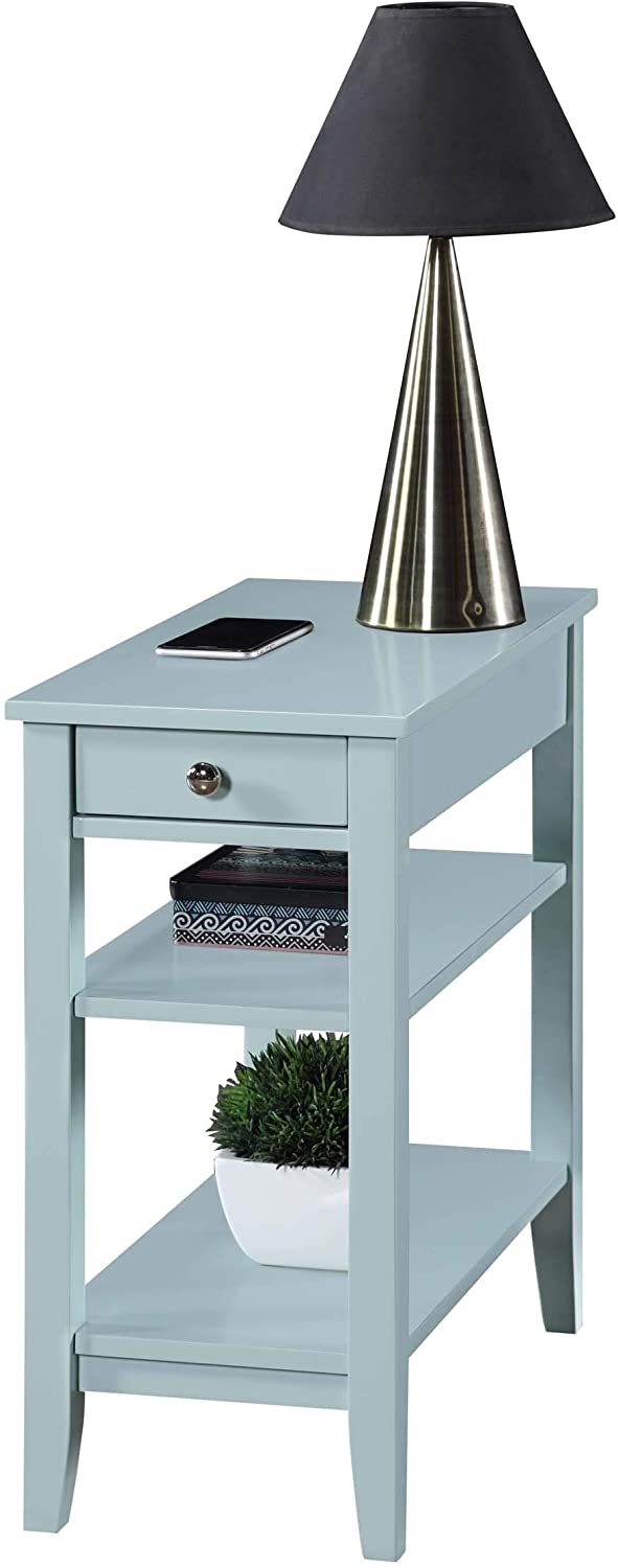 Side Tables : American Heritage Three Tier End Table with Drawer