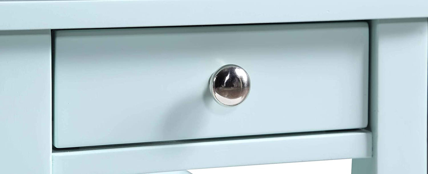 Side Tables : American Heritage Three Tier End Table with Drawer