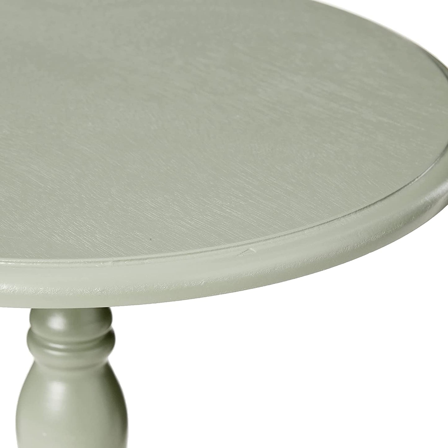 Side Tables: Antique Pedestal Accent Table
