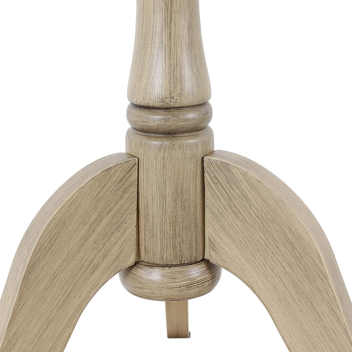Side Tables: Antique Pedestal Accent Table