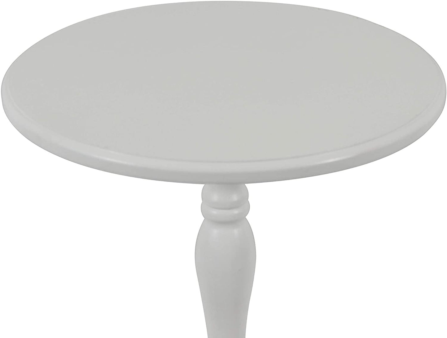 Side Tables: Antique Pedestal Accent Table