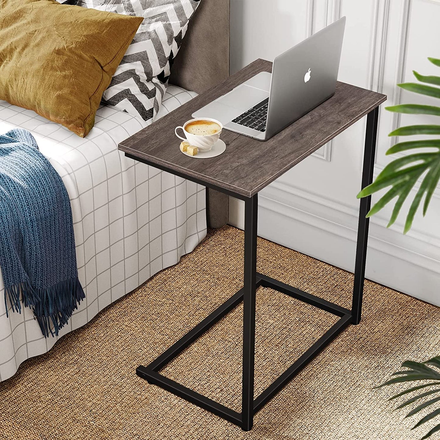 Side Tables: C Table for Small Spaces TV Tray ,Laptop Table