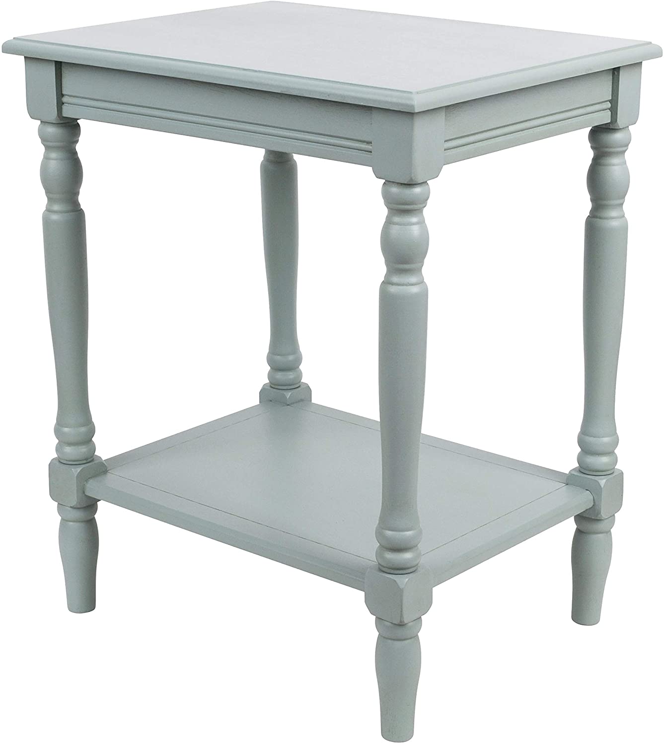 Side Tables Fits most Casual Décor, Antique Arctic Blue