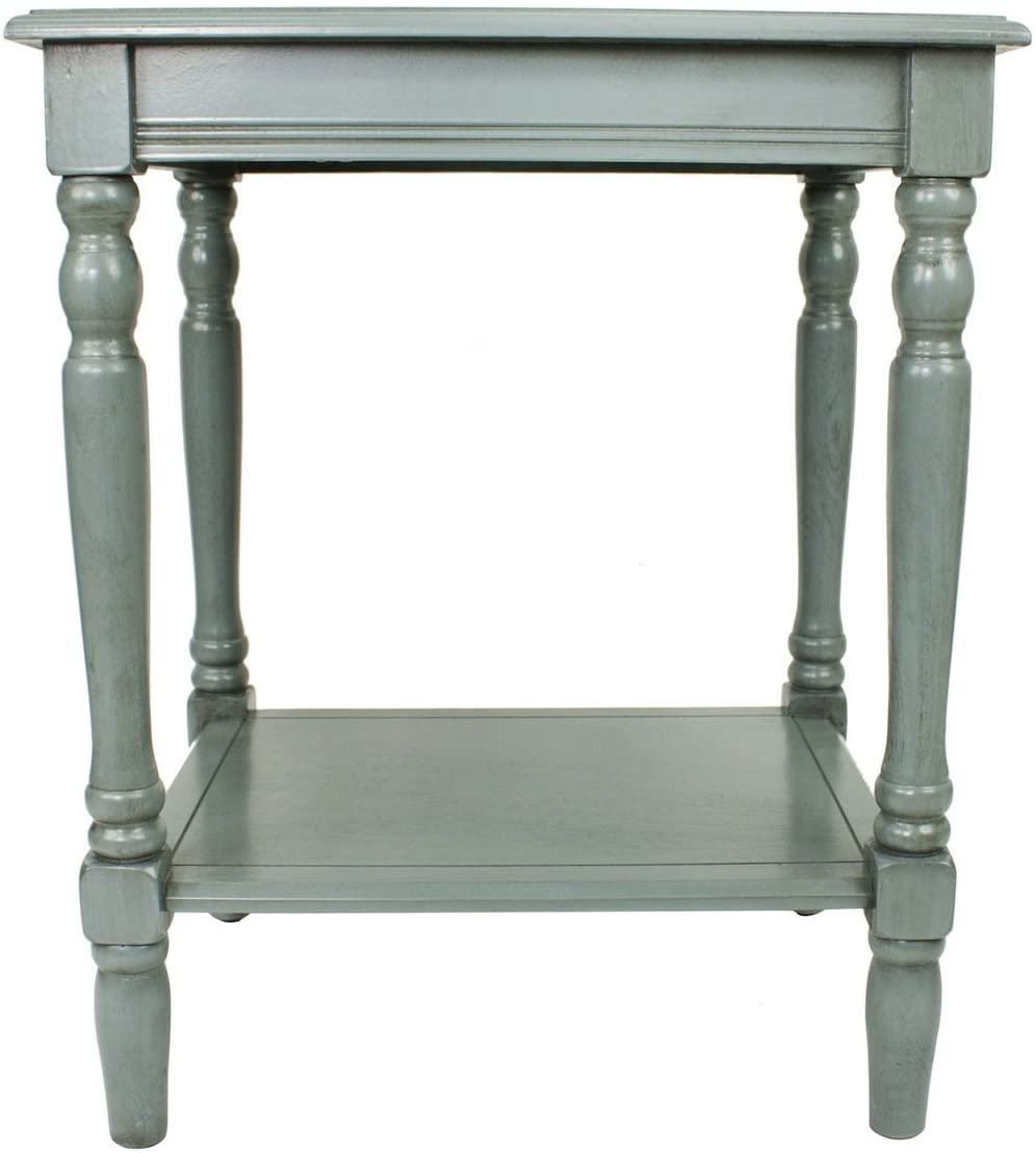 Side Tables Fits most Casual Décor, Antique Arctic Blue