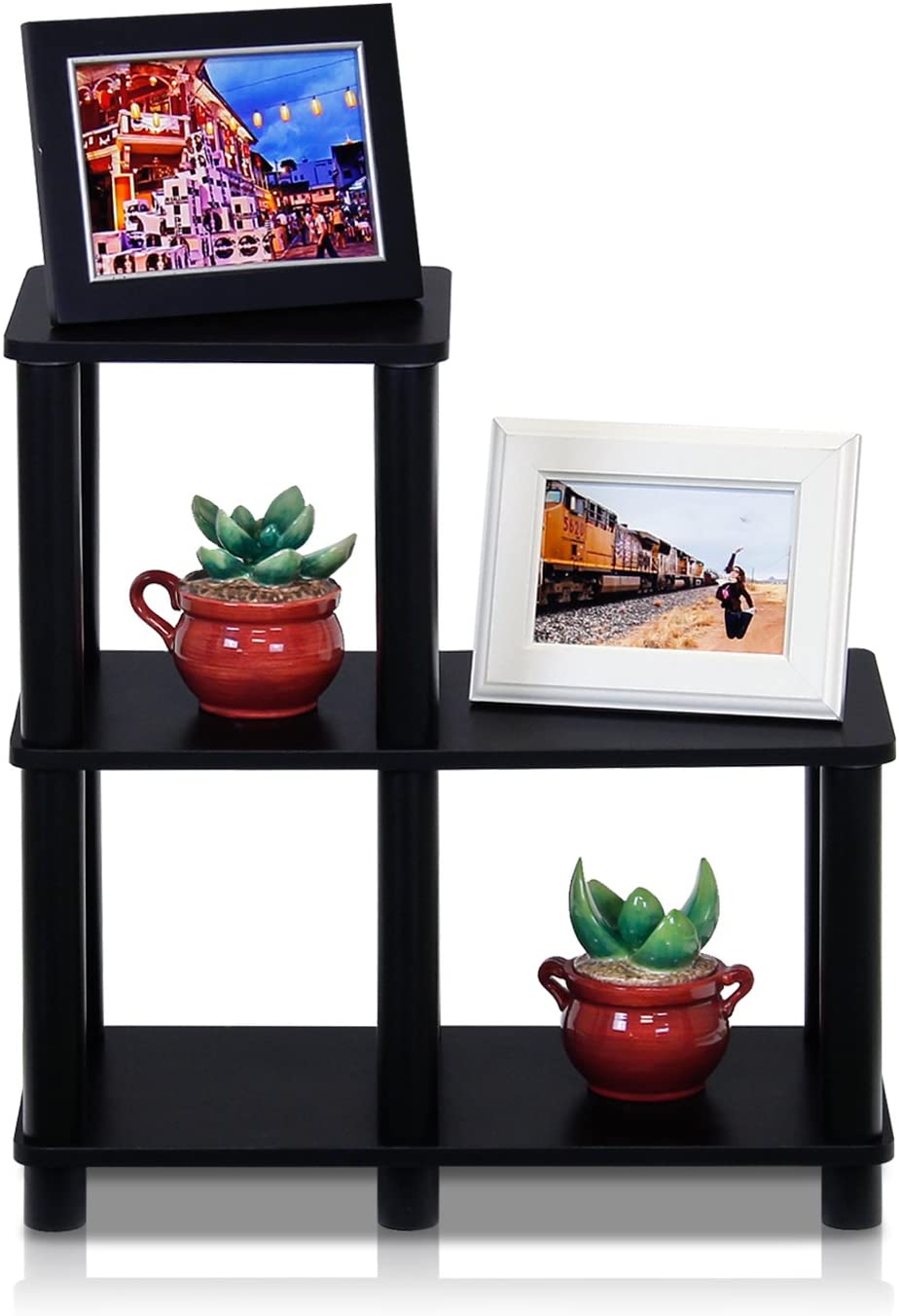 Side Tables: Turn-N-Tube Accent Decorative Shelf