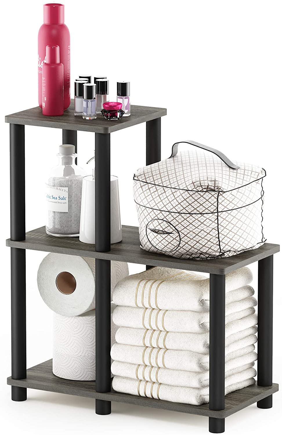 Side Tables: Turn-N-Tube Accent Decorative Shelf