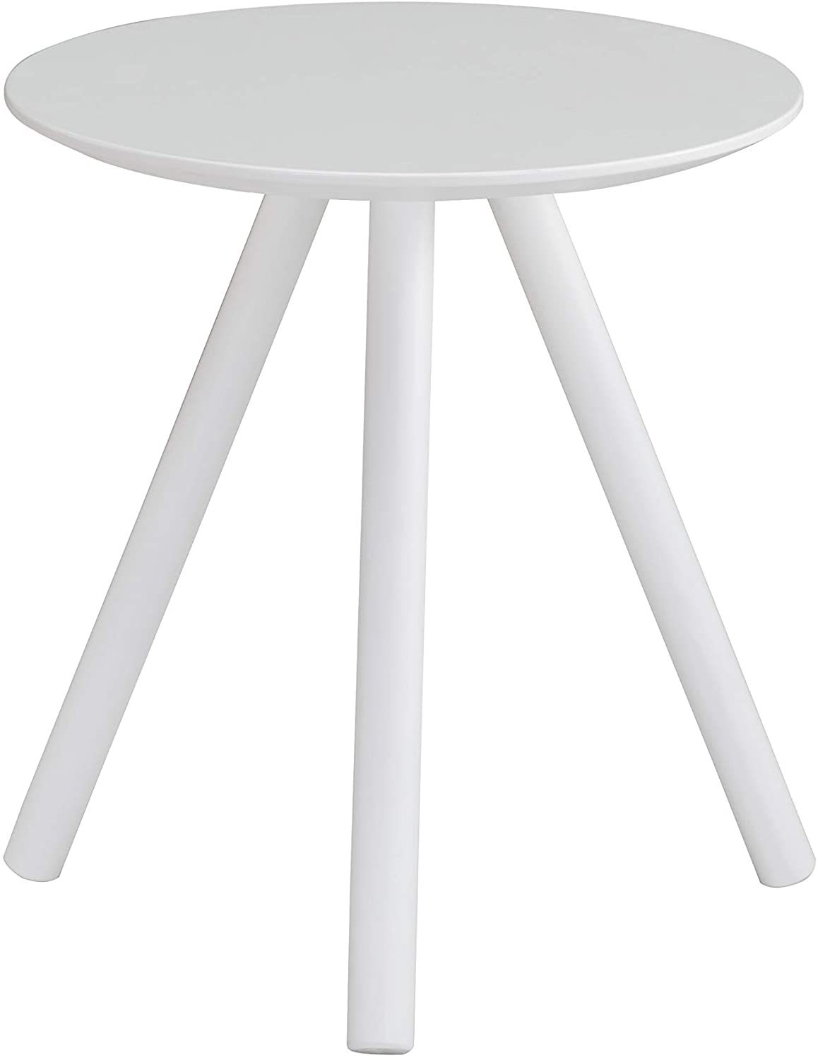 Side Tables: White 2L Lifestyle End Table