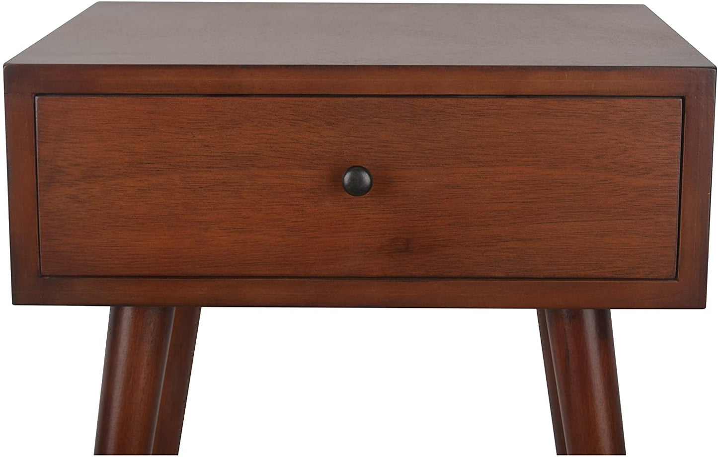 Side Tables: Wood One Drawer Side Table