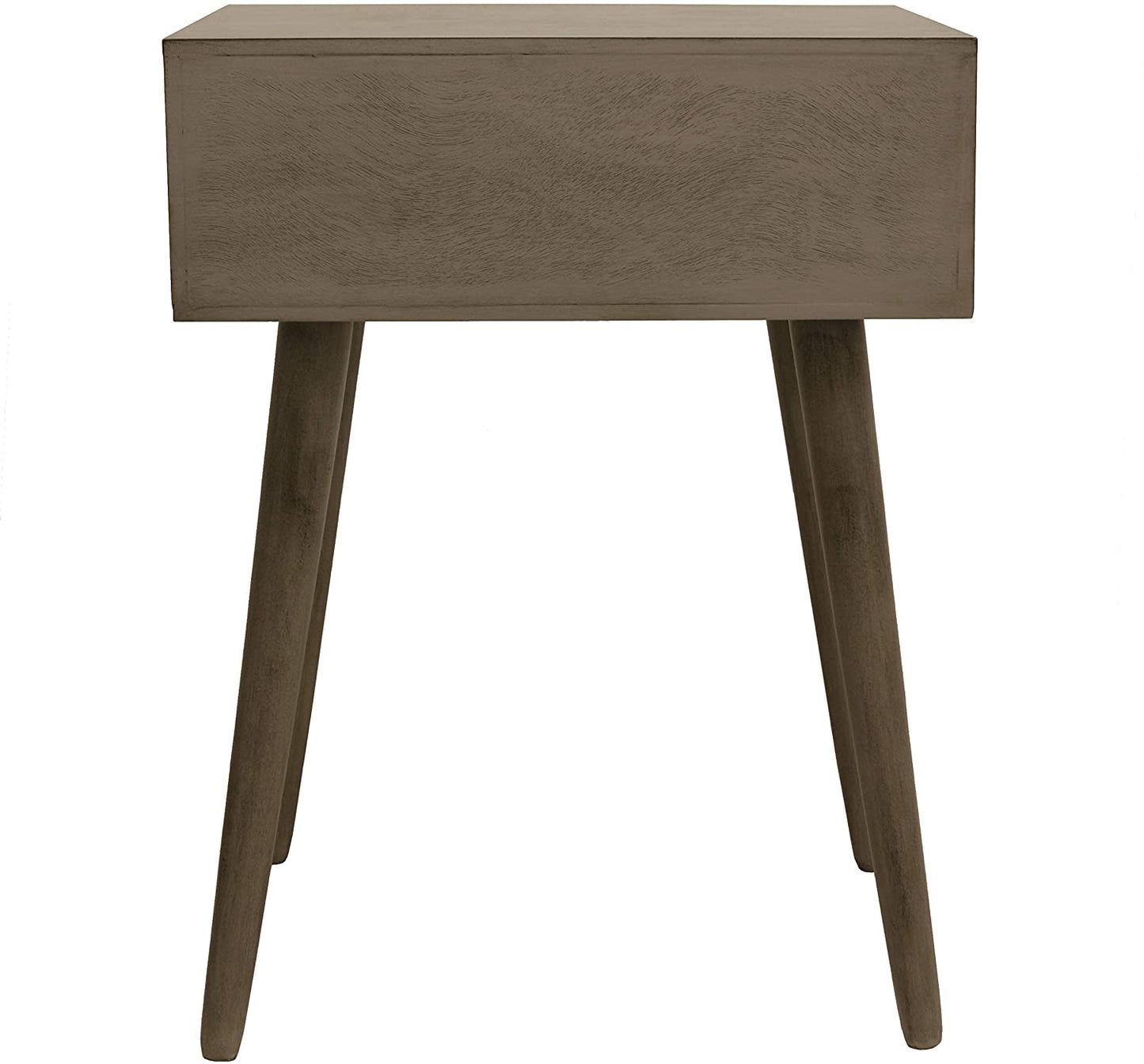 Side Tables: Wood One Drawer Side Table