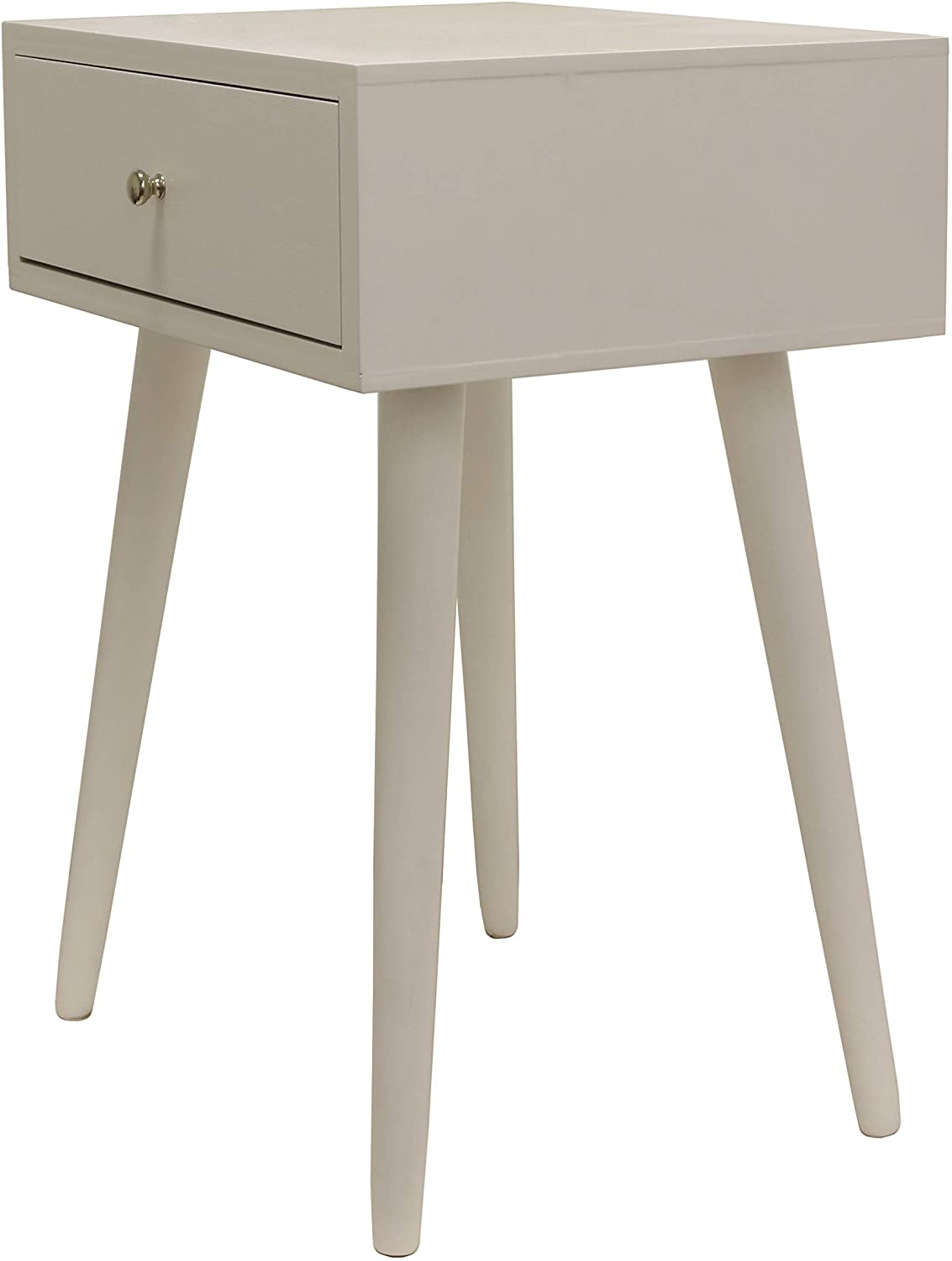 Side Tables: Wood One Drawer Side Table