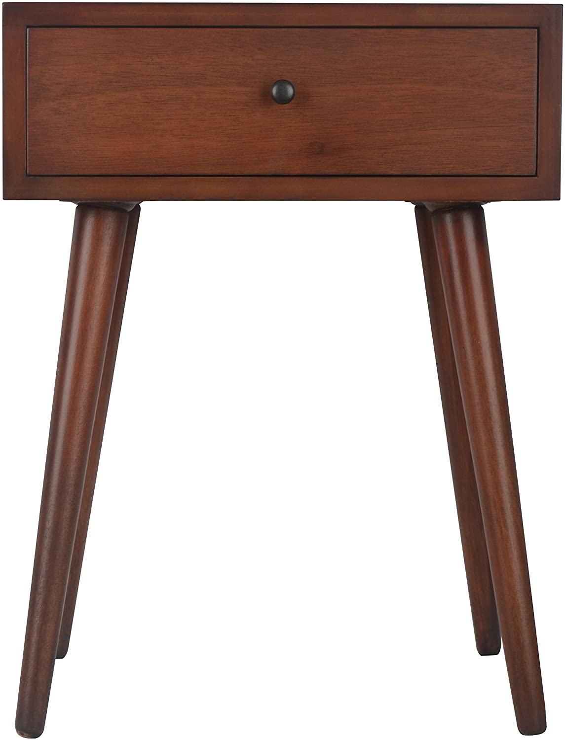 Side Tables: Wood One Drawer Side Table