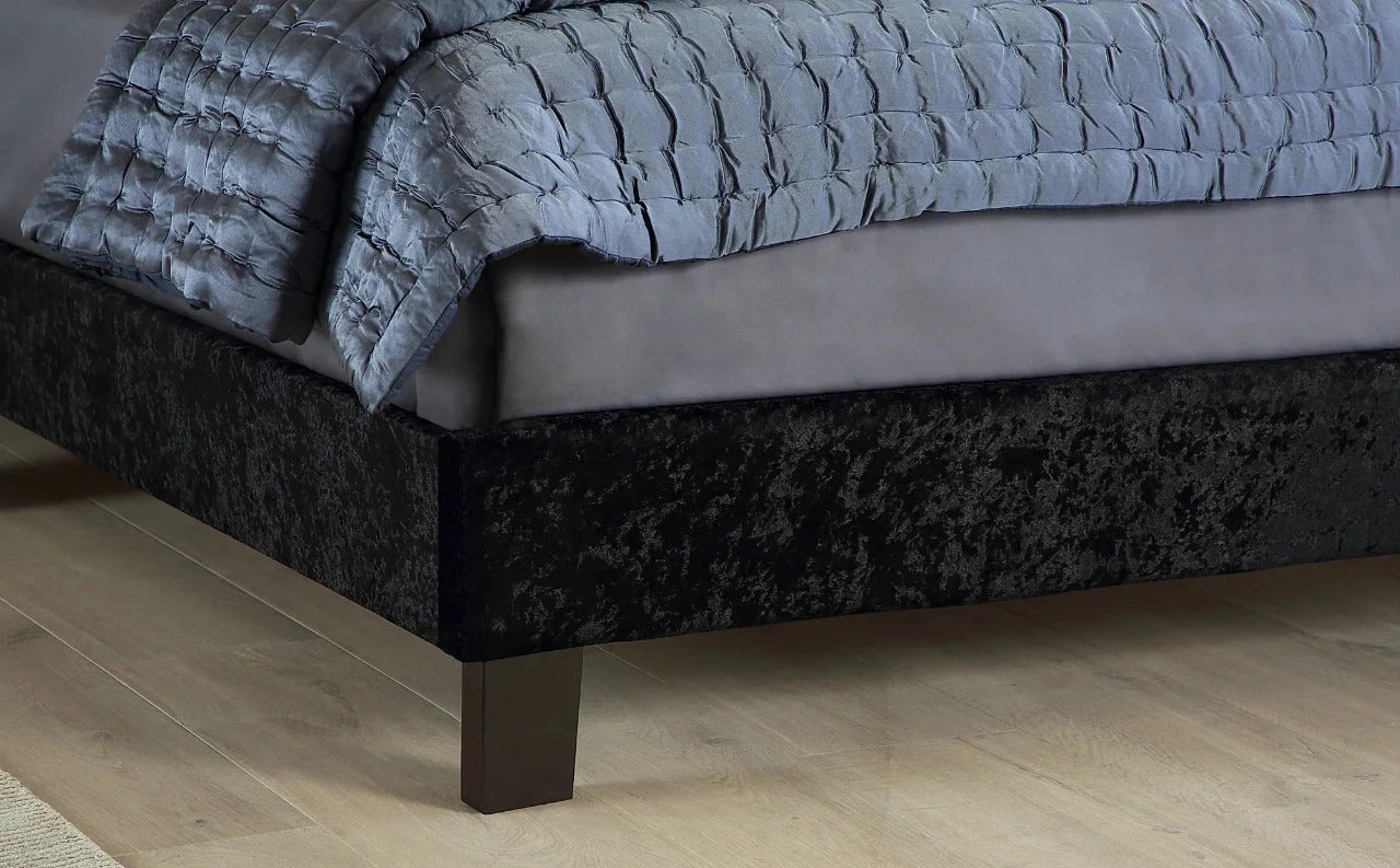Single Bed: Berlin Style Fabric Single Bed
