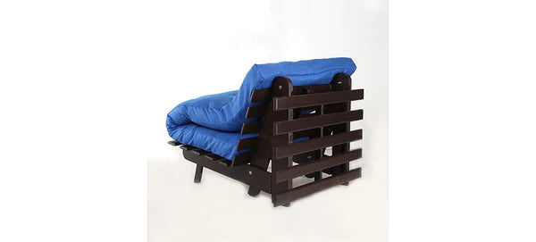 Futon: Wooden Single Futon Sofa Cum Bed